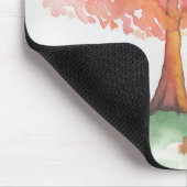 Herbstbaum Mousepad (Ecke)