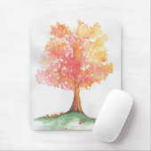 Herbstbaum Mousepad (Mit Mouse)
