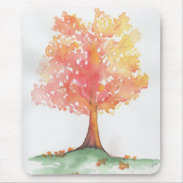 Herbstbaum Mousepad