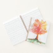 Herbstbaum Notizblock (Innenseite)