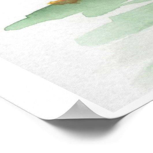 Herbstbaum Poster (Ecke)