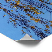 Herbstbaum Poster (Ecke)