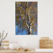 Herbstbaum Poster (Küche)