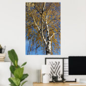 Herbstbaum Poster (Heimbüro)