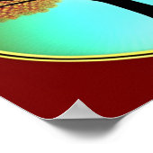 Herbstbaum-Poster Poster (Ecke)