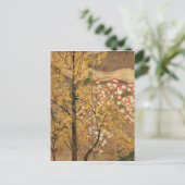 Herbstbaum Postkarte (Stehend Vorderseite)
