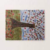 Herbstbaum Puzzle (Horizontal)