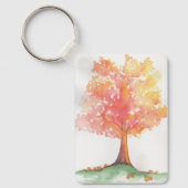 Herbstbaum Schlüsselanhänger (Vorderseite)