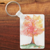 Herbstbaum Schlüsselanhänger (Vorderseite)