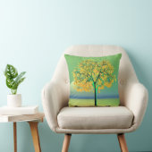 Herbstbaum Sunset Throw Kissen (Stuhl )