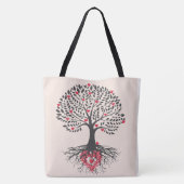 Herbstbaum Tasche (Rückseite)