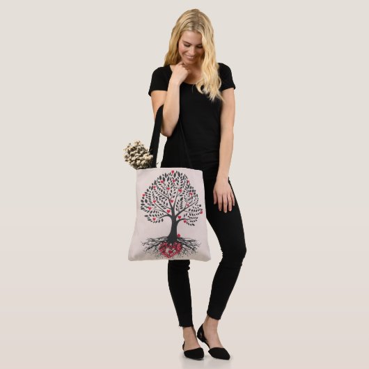 Herbstbaum Tasche (Am Model)