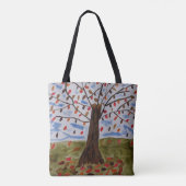 Herbstbaum Tasche (Rückseite)