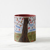 Herbstbaum Tasse (Zentrum)