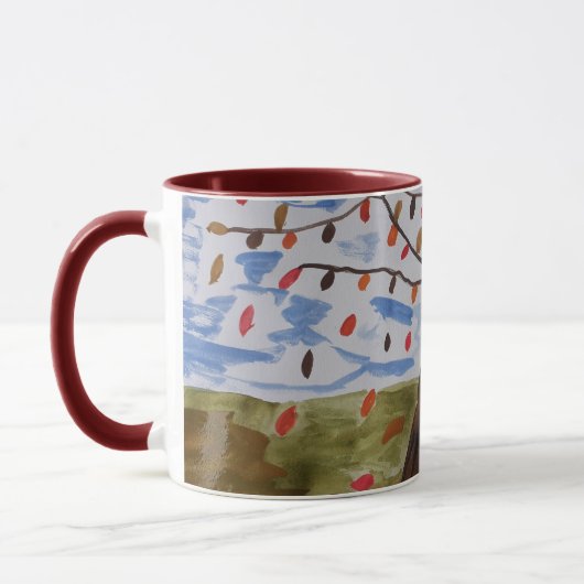 Herbstbaum Tasse (Links)