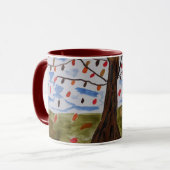 Herbstbaum Tasse (Vorderseite Links)