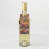 Herbstbäume/Feld mit Mäuse Flaschenanhänger (Auf Flasche)