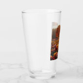 Herbstbäume/Feld mit Mäuse Glas (Rechts)