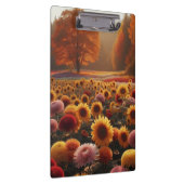 Herbstbäume/Feld mit Mäuse Klemmbrett (Rechts)