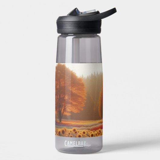 Herbstbäume/Feld mit Mäuse Trinkflasche (Links)