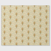 Herbstbäume Geschenkpapier (Flach)