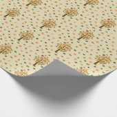 Herbstbäume Geschenkpapier (Ecke)