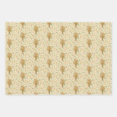 Herbstbäume Geschenkpapier Set (Vorderseite 3)