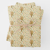 Herbstbäume Geschenkpapier Set (Beispiel)