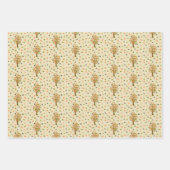 Herbstbäume Geschenkpapier Set (Vorderseite)
