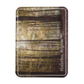 Herbstbäume, Hallerbos, Belgien Magnet (Vertikal)