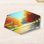 Herbstbäume im Wald-33657 Untersetzer (angewinkelt)