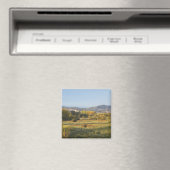 Herbstbäume, Khankoban, Schneeberge, neu Magnet (In Situ (Geschirrspüler))