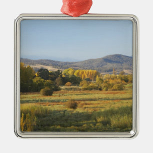 Herbstbaume, Khankoban, Schneeberge, neu Ornament Aus Metall
