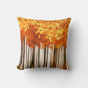 Herbstbäume Kissen