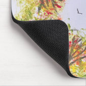 Herbstbäume Mousepad (Ecke)