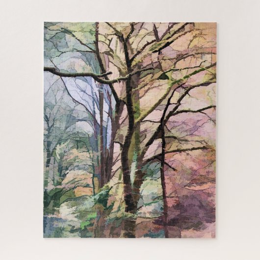 HERBSTBÄUME PUZZLE (Vertikal)