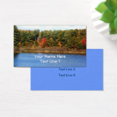 Herbstbaumen an der Grenze zur Natur (Schreibtisch)