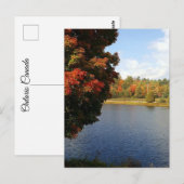 Herbstbaumen in Ontario, Kanada Postkarte (Vorne/Hinten)