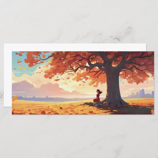 Herbstbaumgebet (Vorne/Hinten)