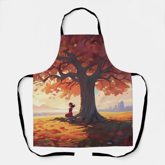 Herbstbaumgebet Schürze (Vorderseite)