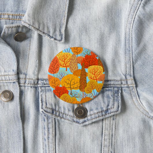 Herbstbaummuster Fallfolien Button (Beispiel)