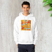 Herbstbaummuster Fallfolien Hoodie