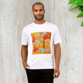 Herbstbaummuster Fallfolien T-Shirt