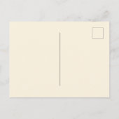 Herbstbaumsaitenleuchten Blick auf den See Save th Postkarte (Rückseite)