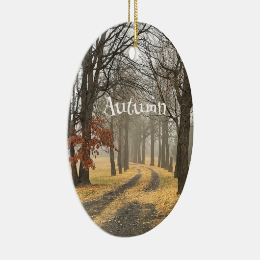 Herbstbaumschmuck Keramik Ornament (Rechts)