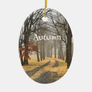 Herbstbaumschmuck Keramik Ornament