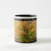 Herbstbeauty Hot Springs, Arkansas Apparel Geschen Zweifarbige Tasse (Mittel)