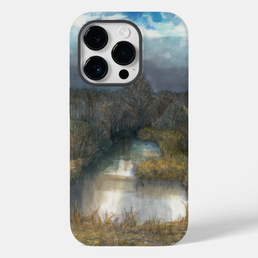 Herbstbecken Case-Mate iPhone Hülle (Rückseite)