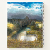 Herbstbecken Notizblock (Rückseite)