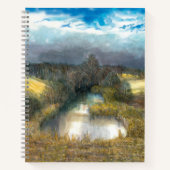 Herbstbecken Notizblock (Vorderseite)